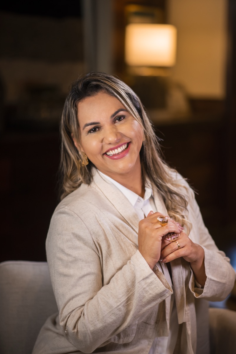 Tatiana Valentim em sessão